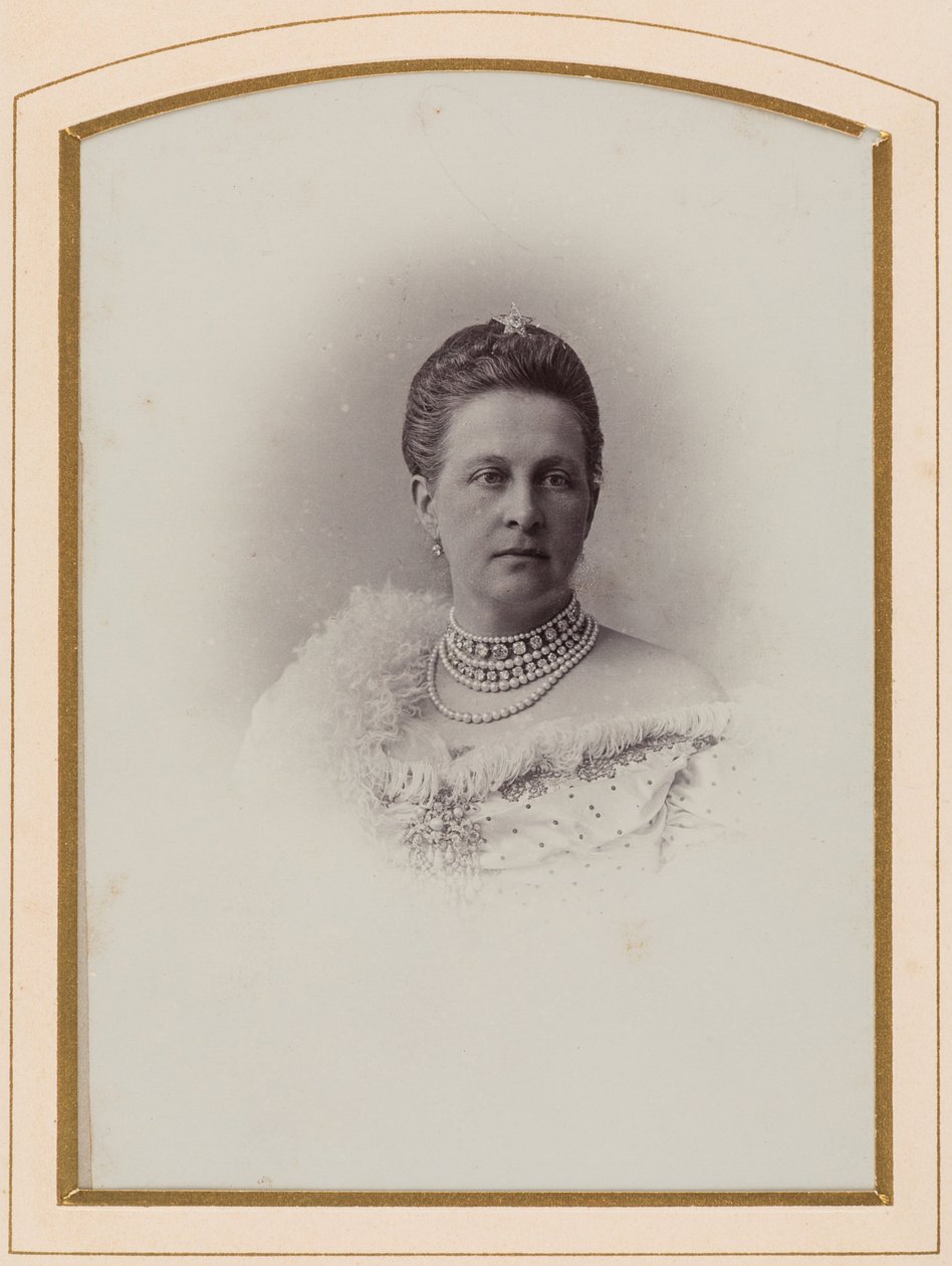 Portrait of Grand Duchess Olga Constantinovna of Russia (1851-1926) by Anonymous Anonymous