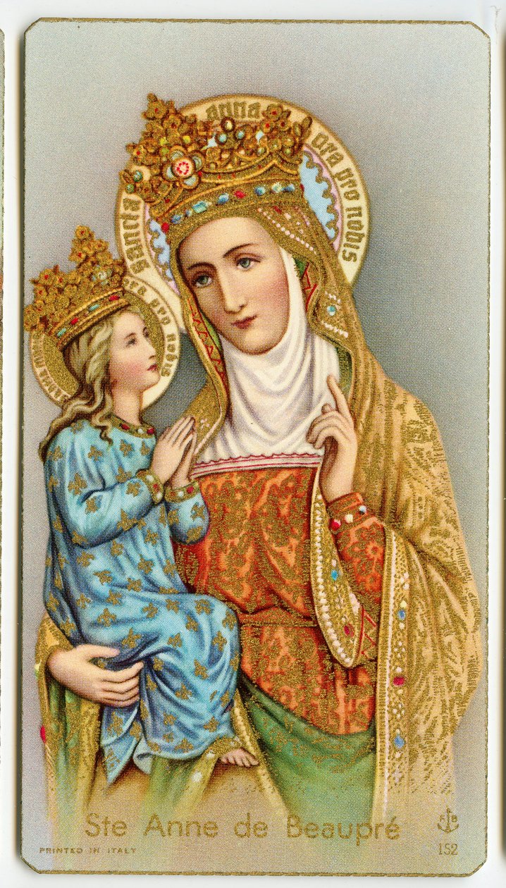 Saint Anne de Beaupre, Patron Saint of Quebec by Anonymous Anonymous
