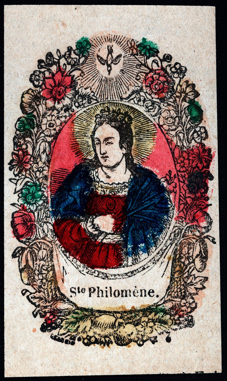 Saint Philomene (engraving) by Anonymous Anonymous
