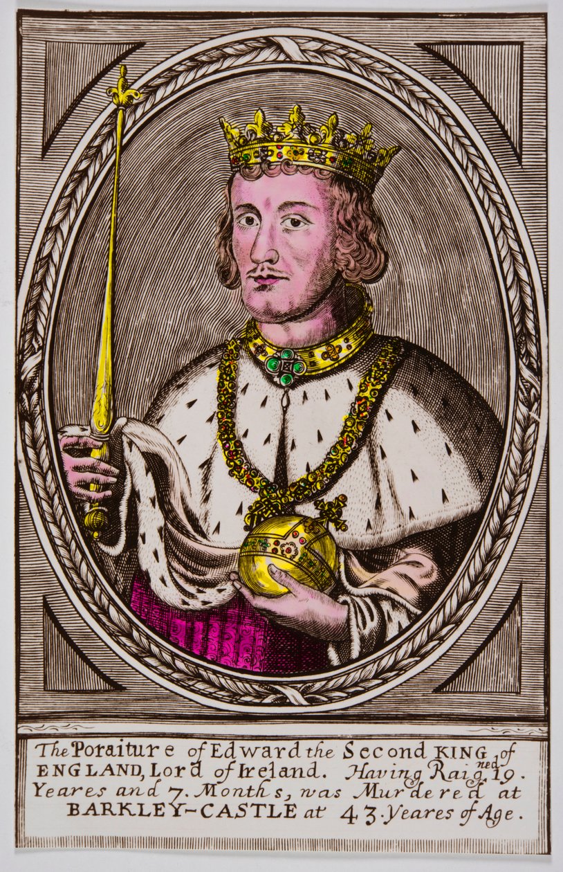 Portrait of Edward II (1284-1327) King of England by Anonymous Anonymous