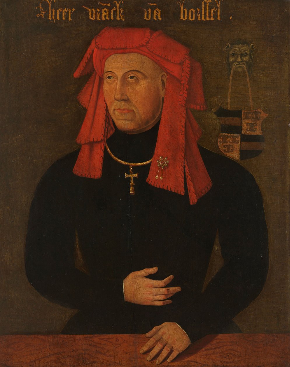 Portrait of Frank van Borselen by Anonymous Anonymous