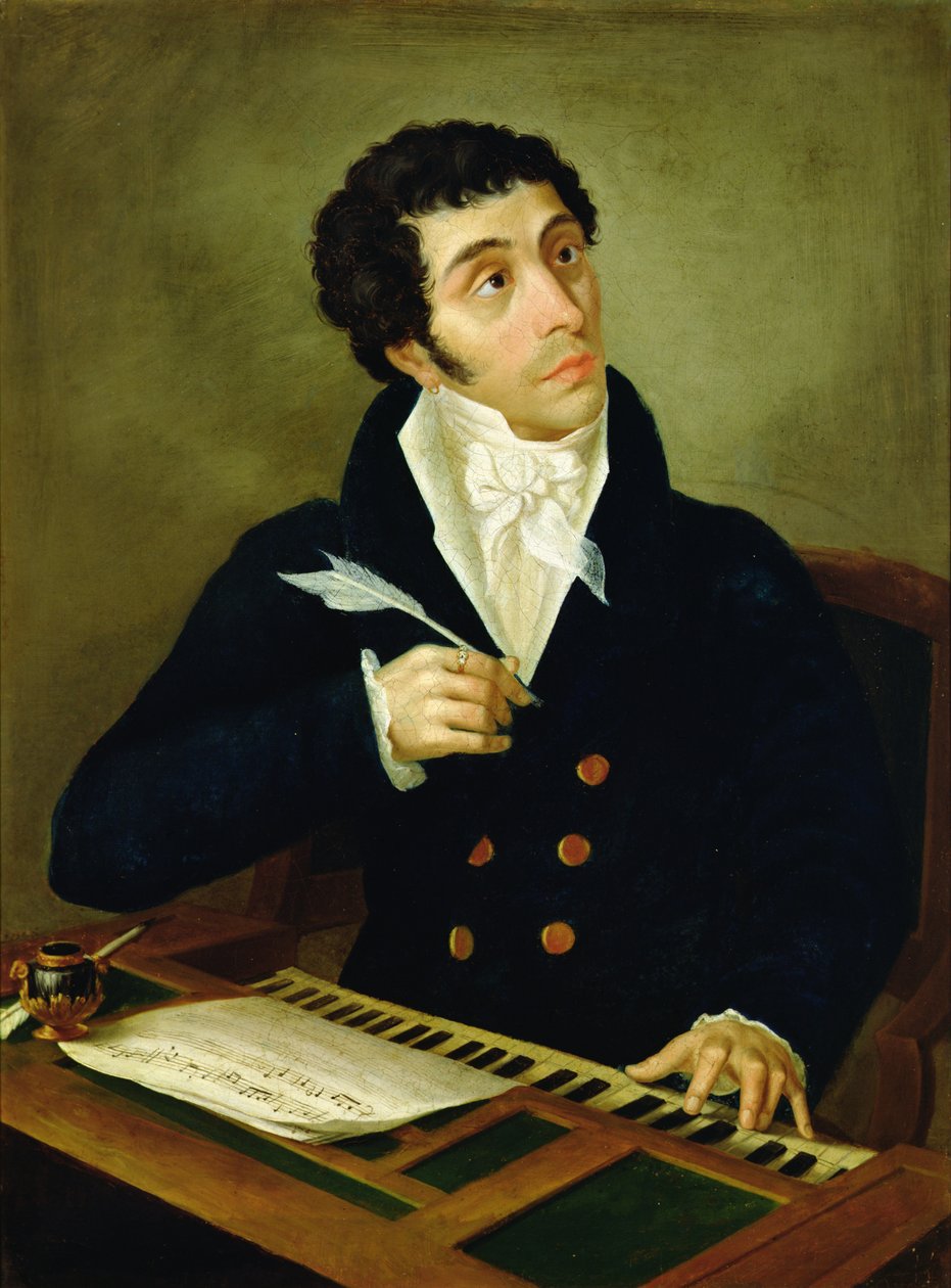 Portrait of Giuseppe Pilotti (1784-1838) by Anonymous Anonymous