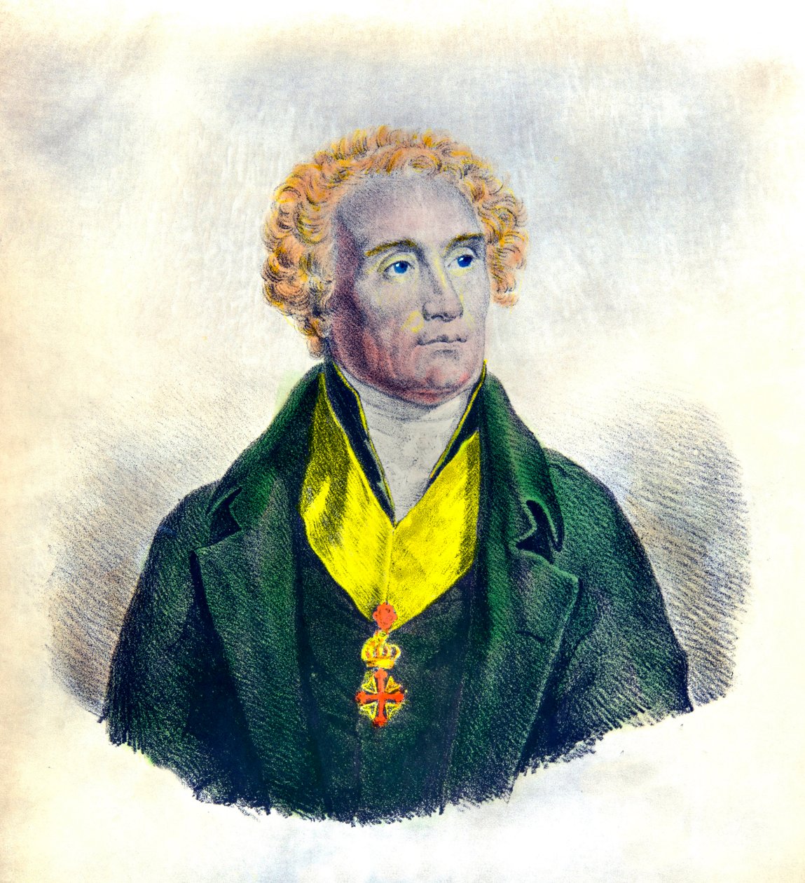 Portrait of Joseph De Maistre (1753-1821) politician, philosopher ...