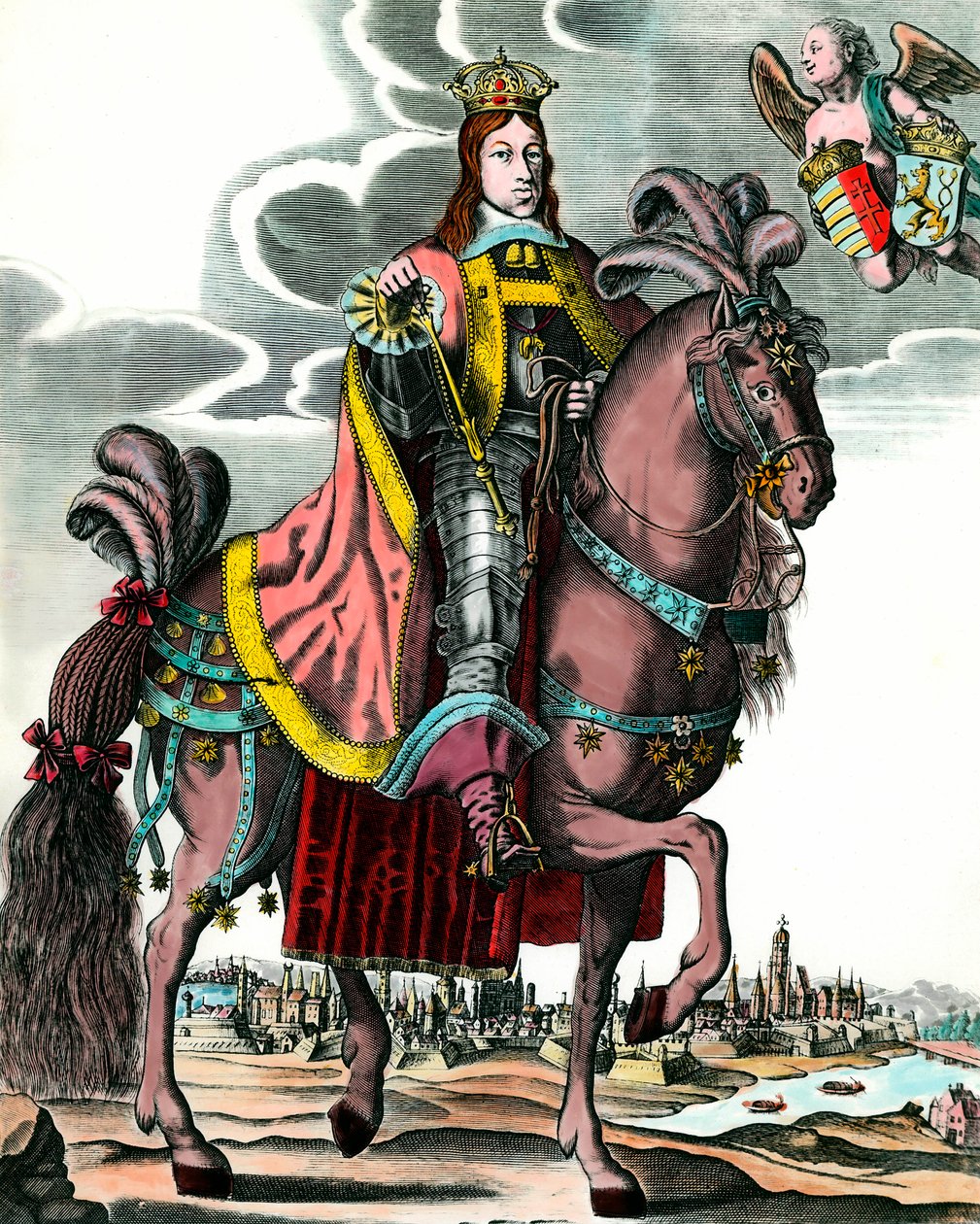 Portrait of Leopold I, Holy Roman Emperor by Anonymous Anonymous