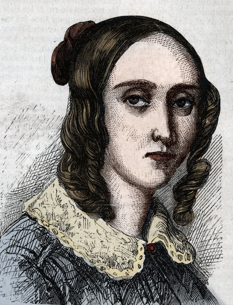 Portrait of Louise Farrenc 1804-1875. Pianist, Composer, French Teacher by Anonymous Anonymous