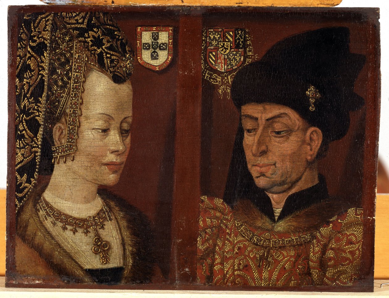 Portrait of Philip the Good and Isabella of Portugal by Anonymous Anonymous