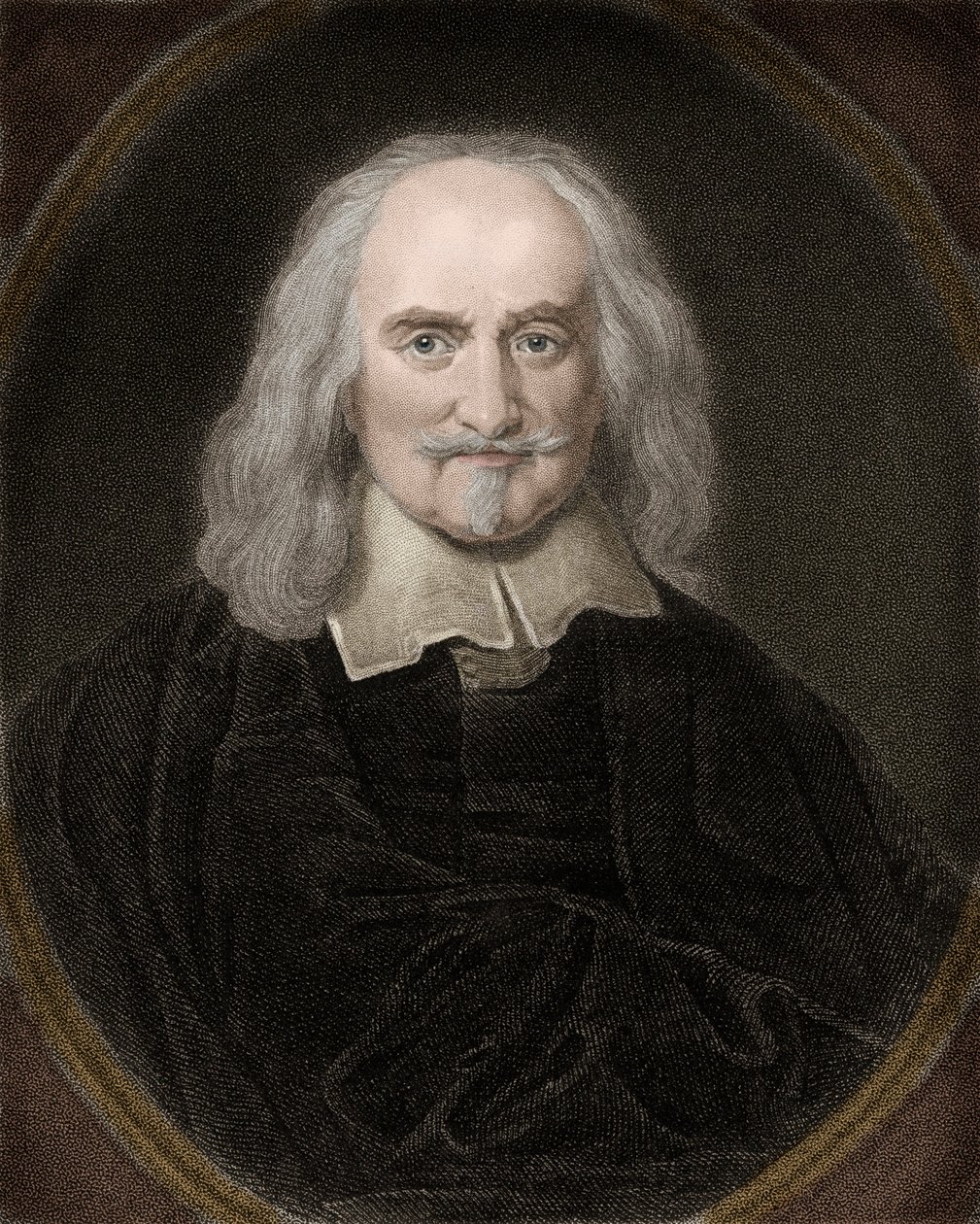 Portrait of Thomas Hobbes, English philosopher by Anonymous Anonymous