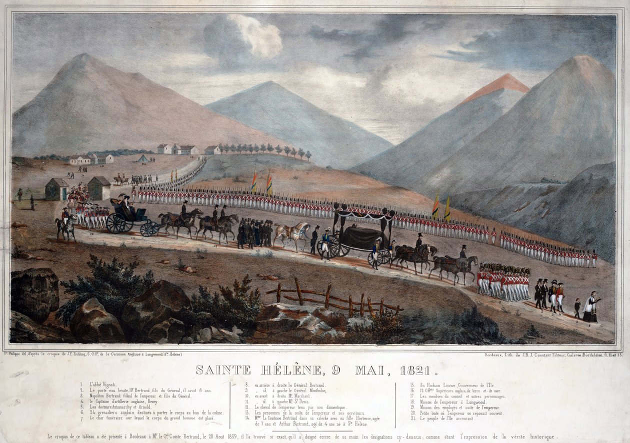 Saint Helena, 9th May 1821 by Anonymous Anonymous