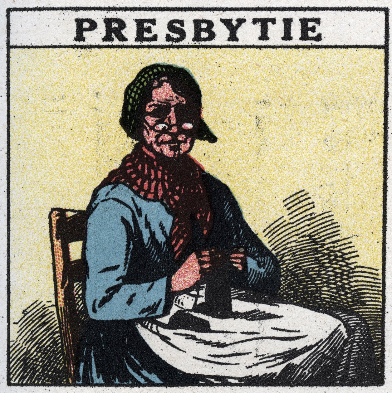The Eye: Person Suffering from Presbyopia by Anonymous Anonymous