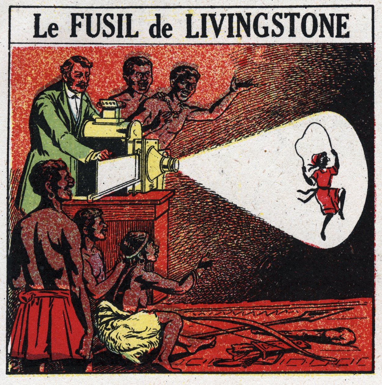 The projection: Livingstone's rifle. David Livingstone Scottish ...