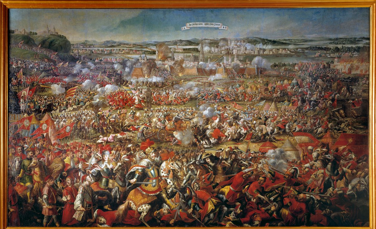 The Siege of Vienna in 1683 by the Ottomans by Anonymous Anonymous