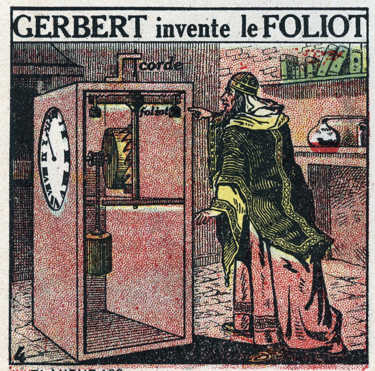 Time: clock has weight. Gerbert d