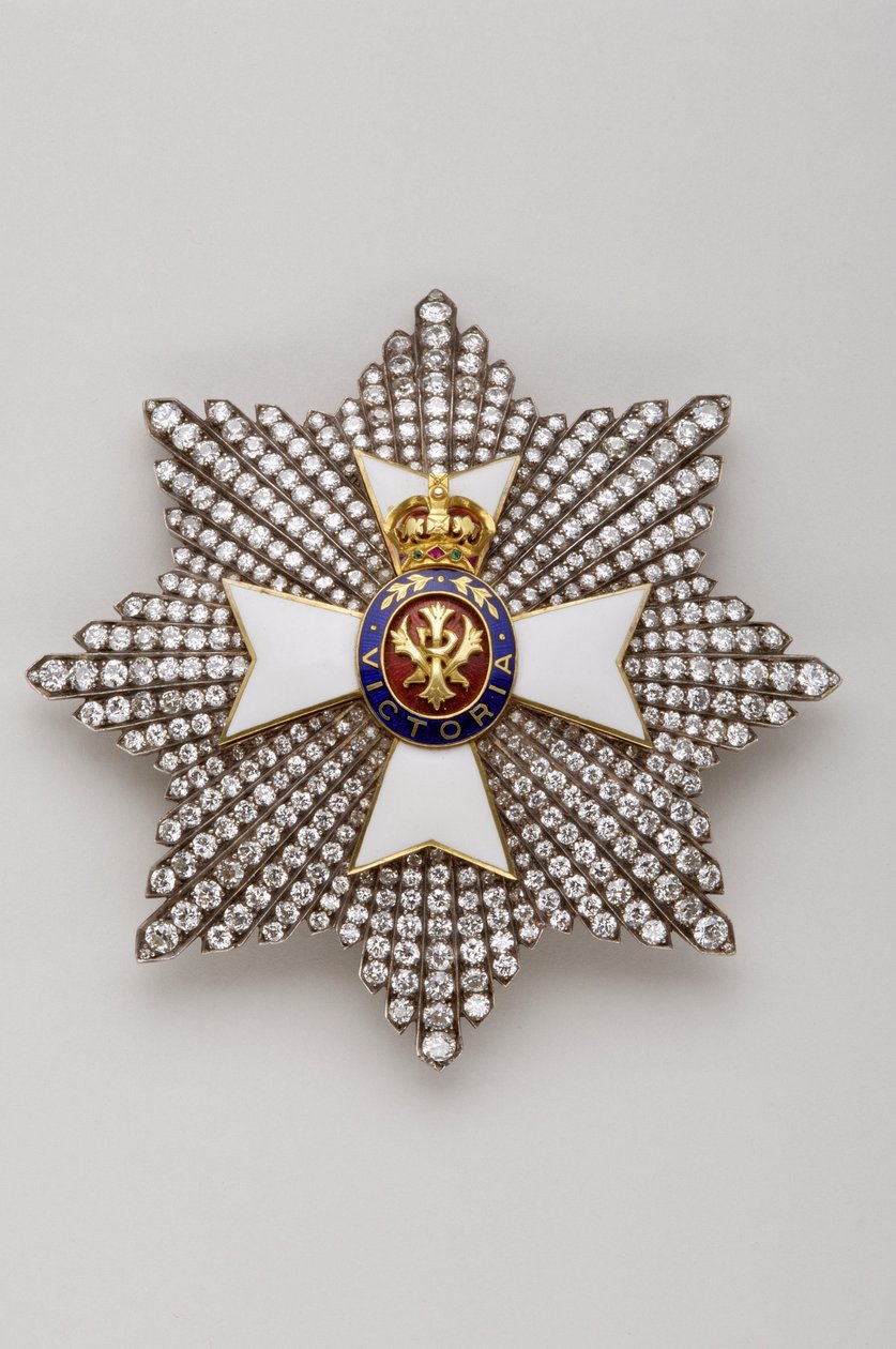 United Kingdom - Royal Order of Victoria: Plaque of Knight Grand Cross by Anonymous Anonymous