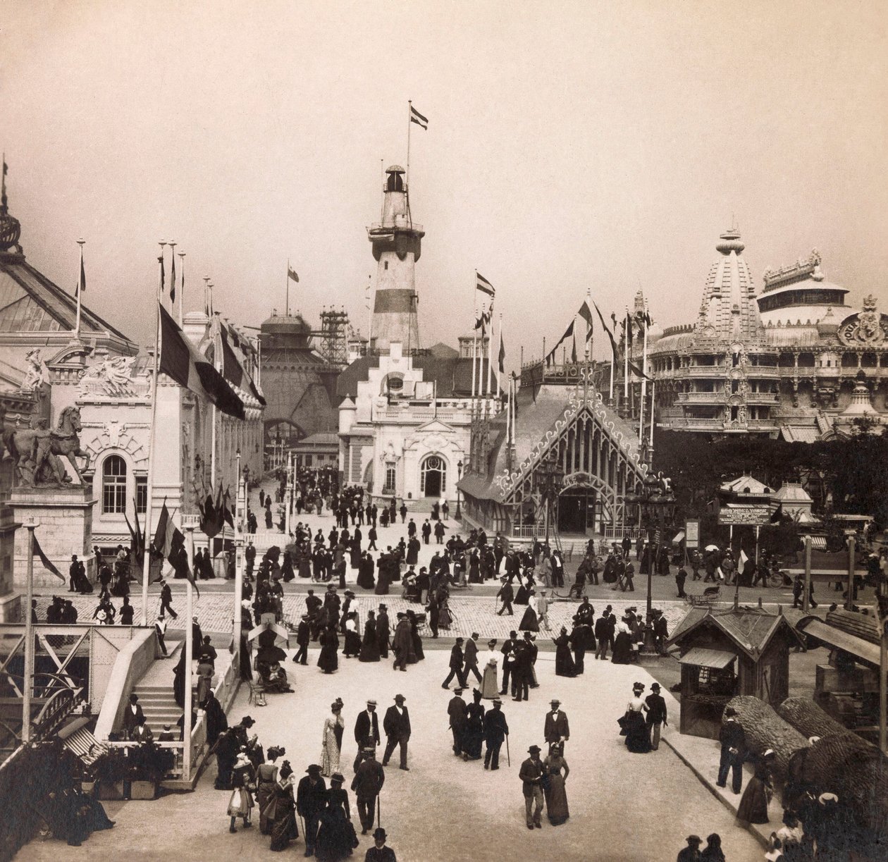 Universal Exposition of 1900 in Paris: Pavilion of Navigation and Commerce - Private collection by Anonymous Anonymous
