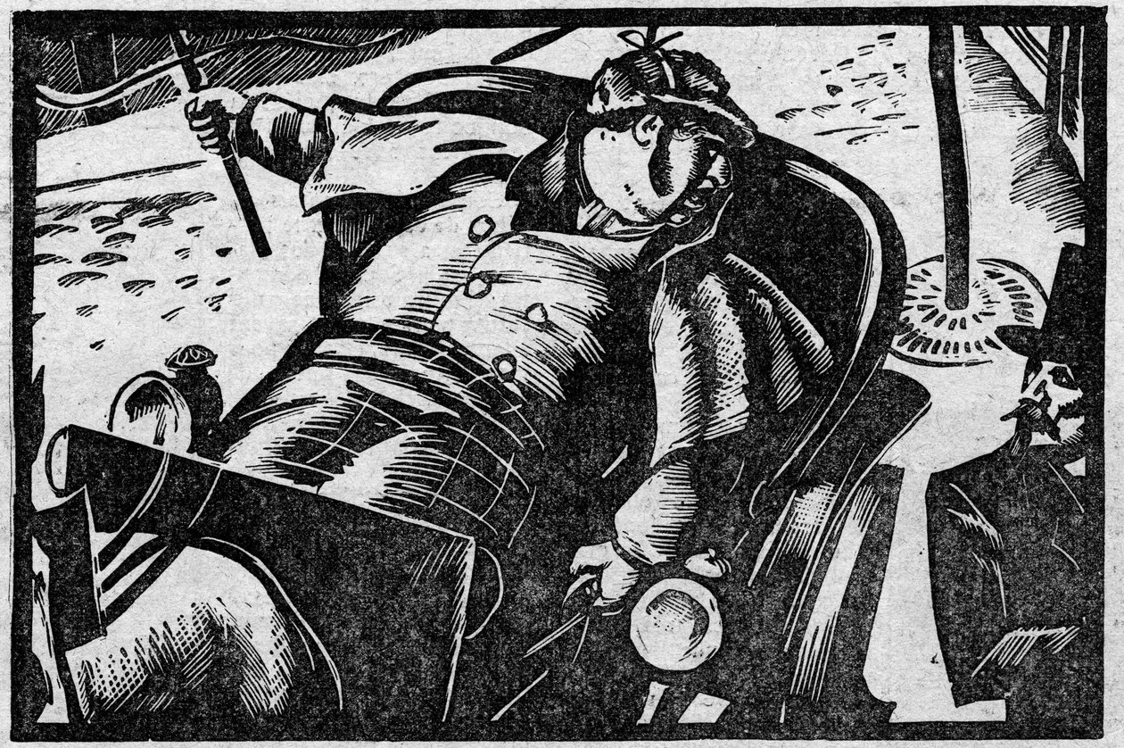 Various facts: the coachman Jacques Collignon, convicted of the murder of a client who had filed a complaint against a race paid too much in Paris in 1855. Illustration taken from Le petit journal illustrious 1931 by Anonymous Anonymous