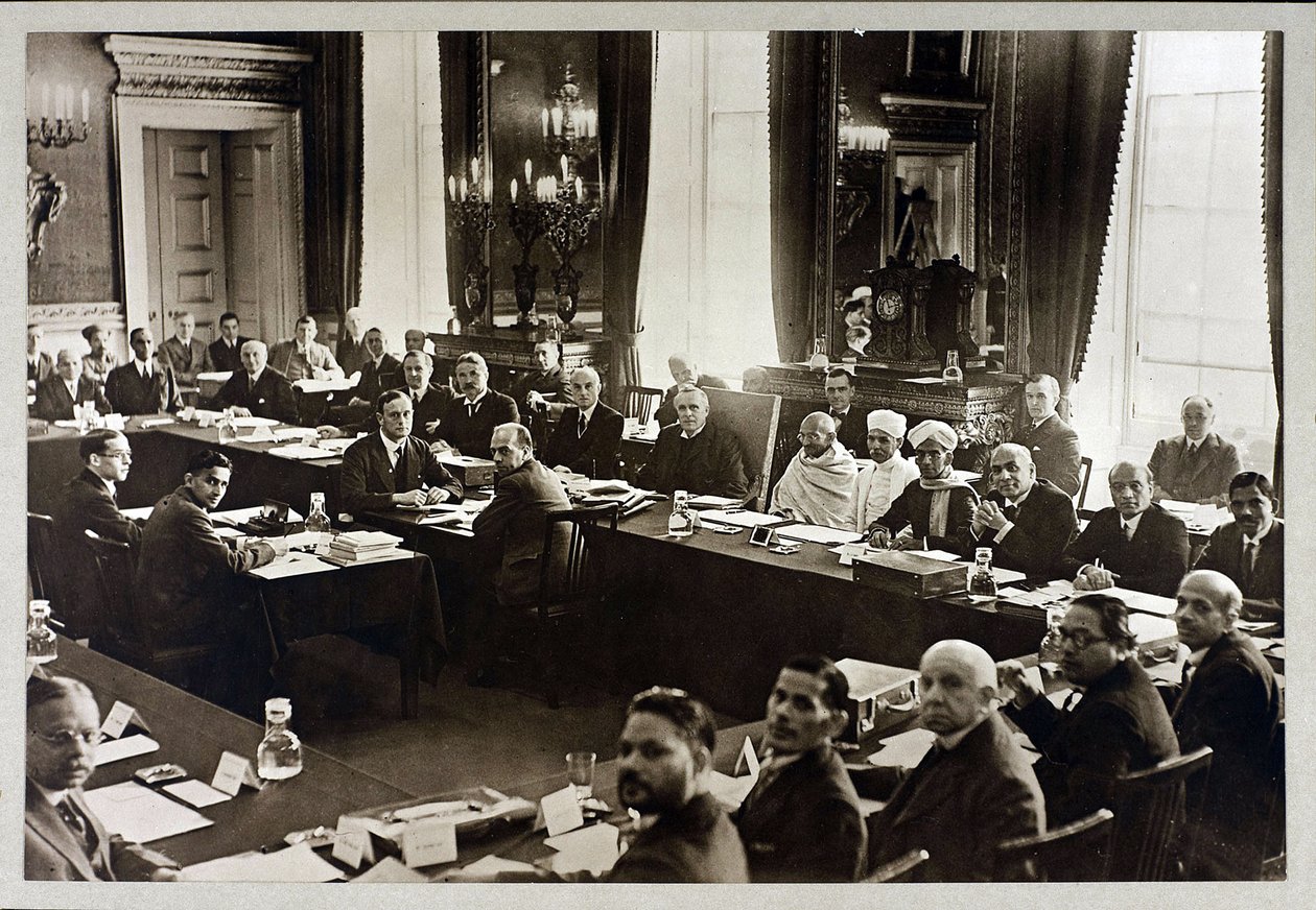 Second Round Table Conference in London, Mahatma Gandhi by Anonymous Anonymous