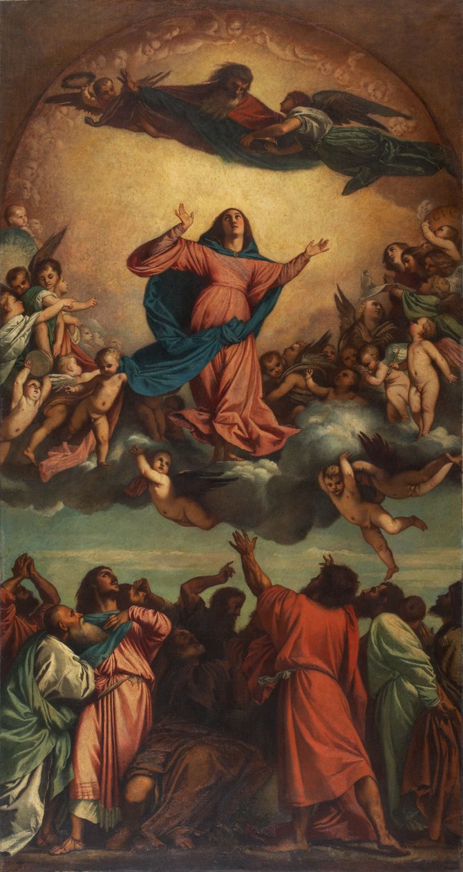 Assumption of Mary by Anselm Feuerbach