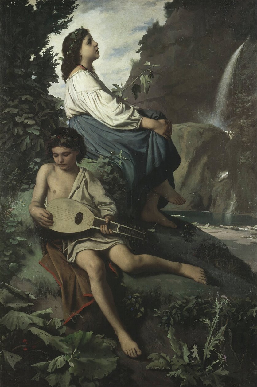 Memory of Tivoli by Anselm Feuerbach