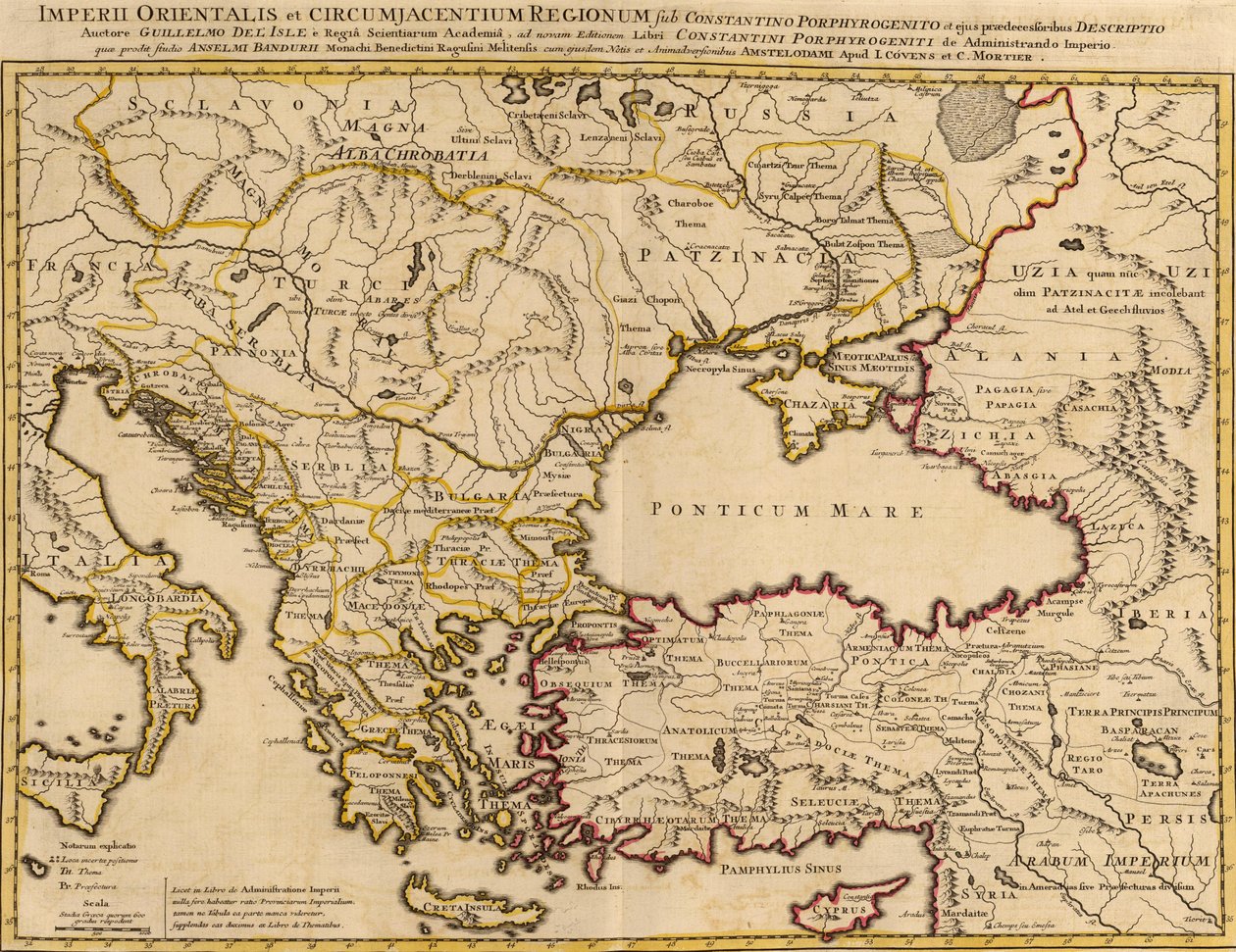 Description of the Eastern Empire and Surrounding Regions, under Constantine Porphyrogenitus and His Predecessors by Anselmo Maria Banduri