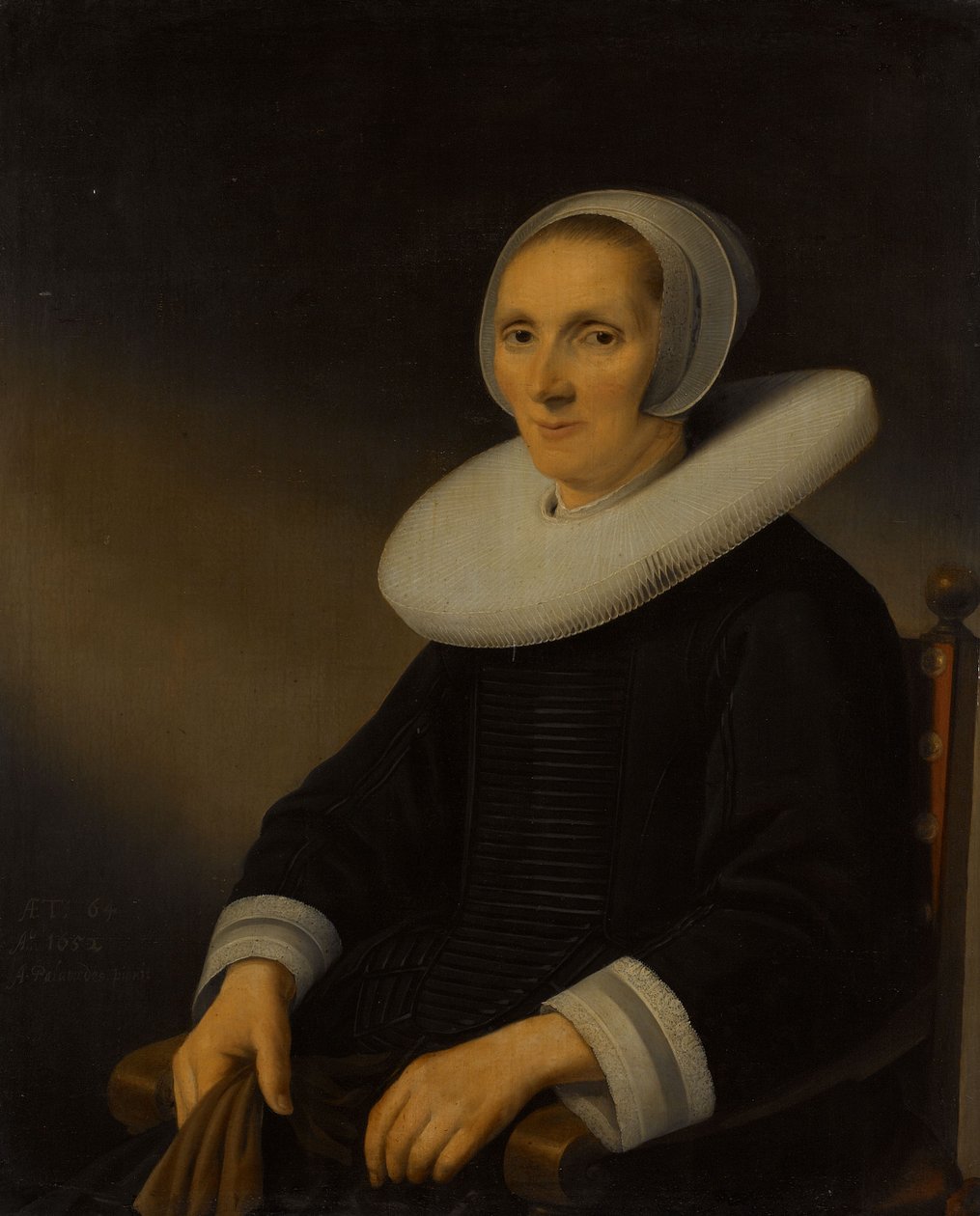 Portrait of a Woman by Anthonie (1601-73) Palamedesz