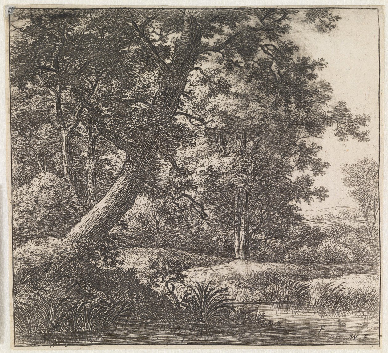 Crooked Tree by Anthonie Waterloo