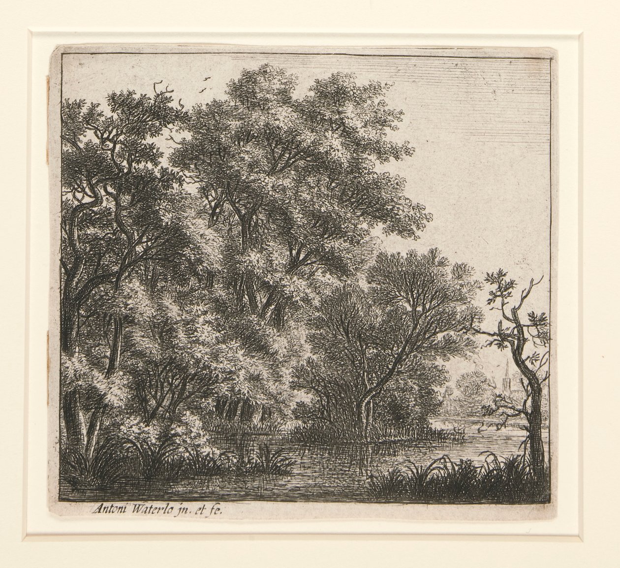 The Wooded Island by Anthonie Waterloo