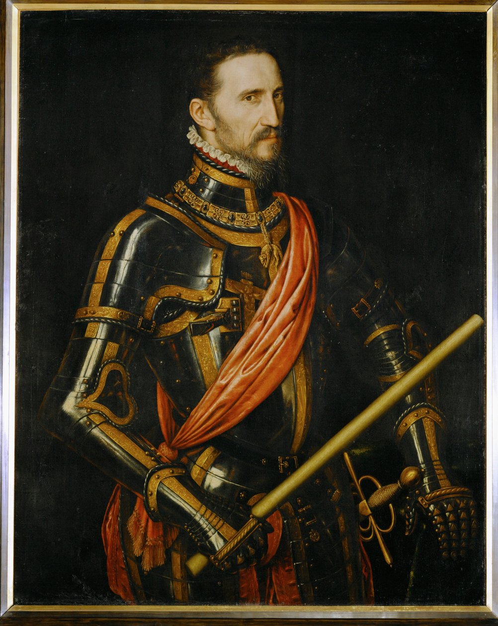 Fernando Alvarez de Toledo, Duke of Alba by Anthonis van Dashorst (c.1519 1576/77) Mor