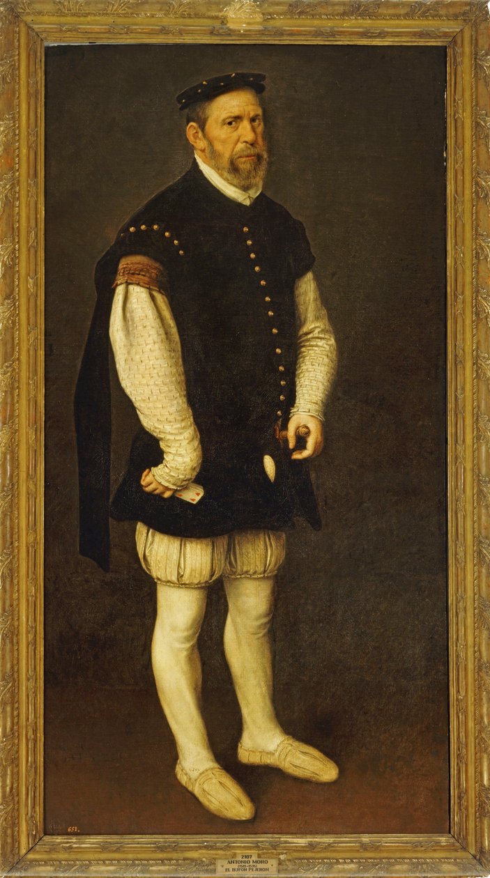 Pejeron, the Court Jester by Anthonis van Dashorst (c.1519 1576/77) Mor