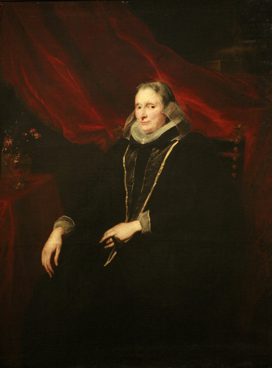 Portrait of Luigia Cattaneo-Gentile by Anthony van Dyck