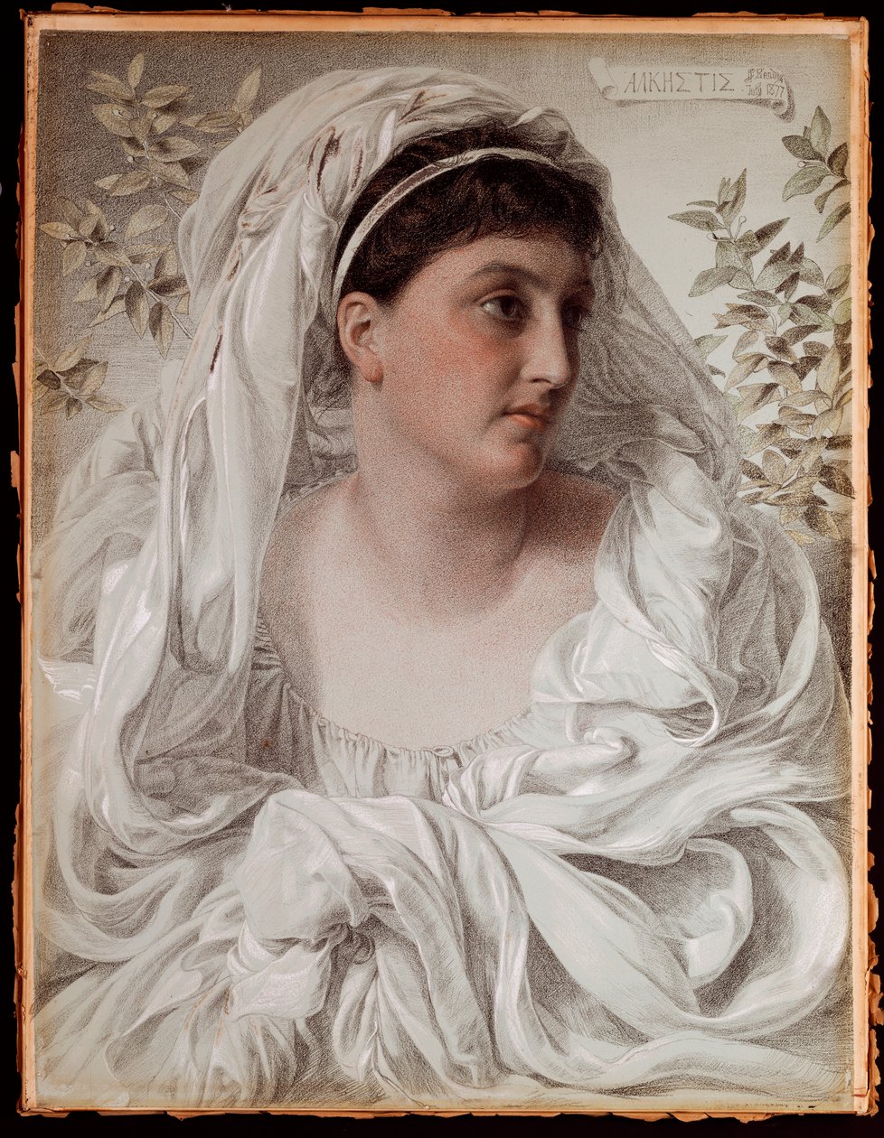 Alcestis: A Portrait of Lady Donaldson by Anthony Frederick Augustus Sandys