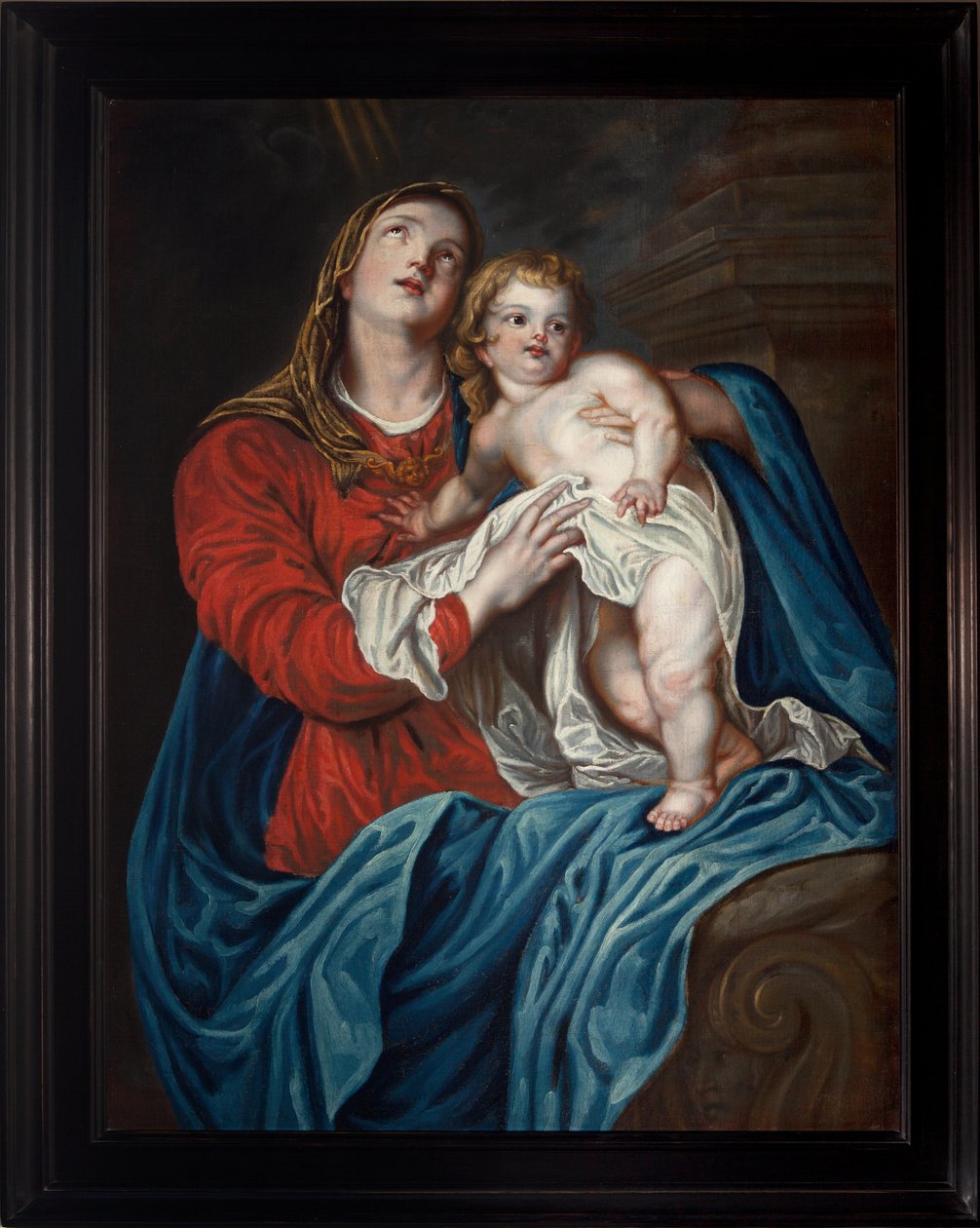 Virgin with the Child (18th Century) by Anthony van (after) Dyck