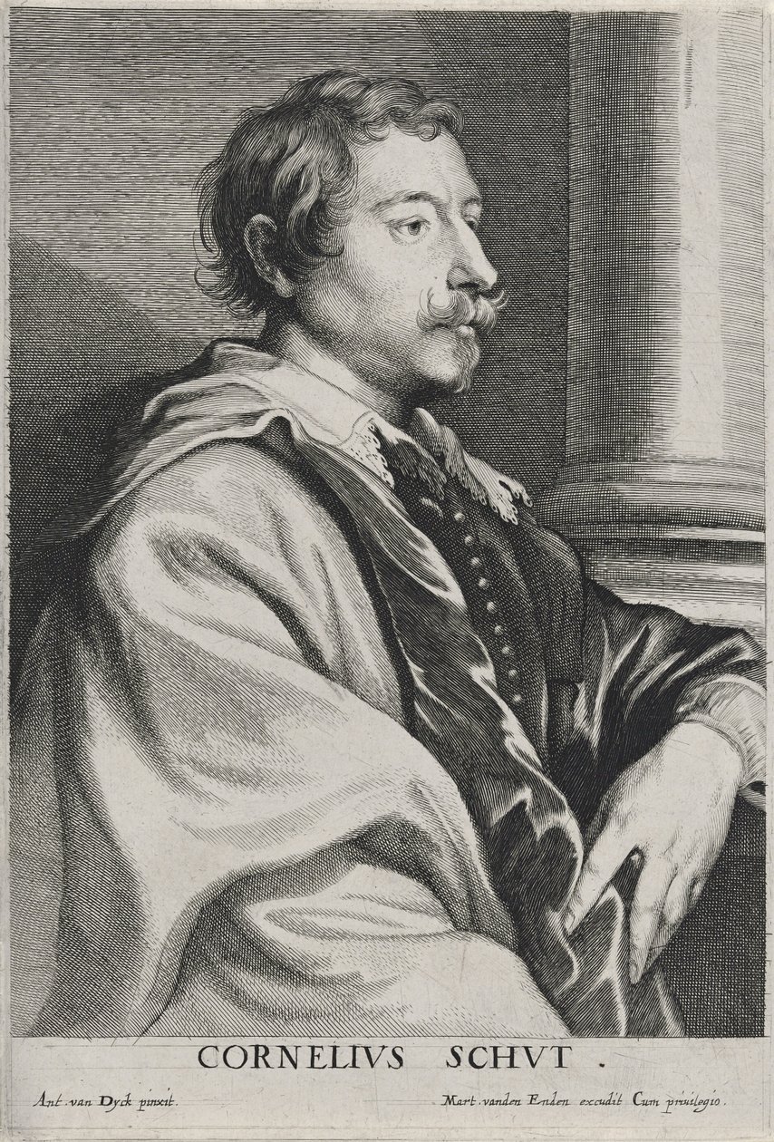 Cornelius Schut, no date by Anthony van Dyck
