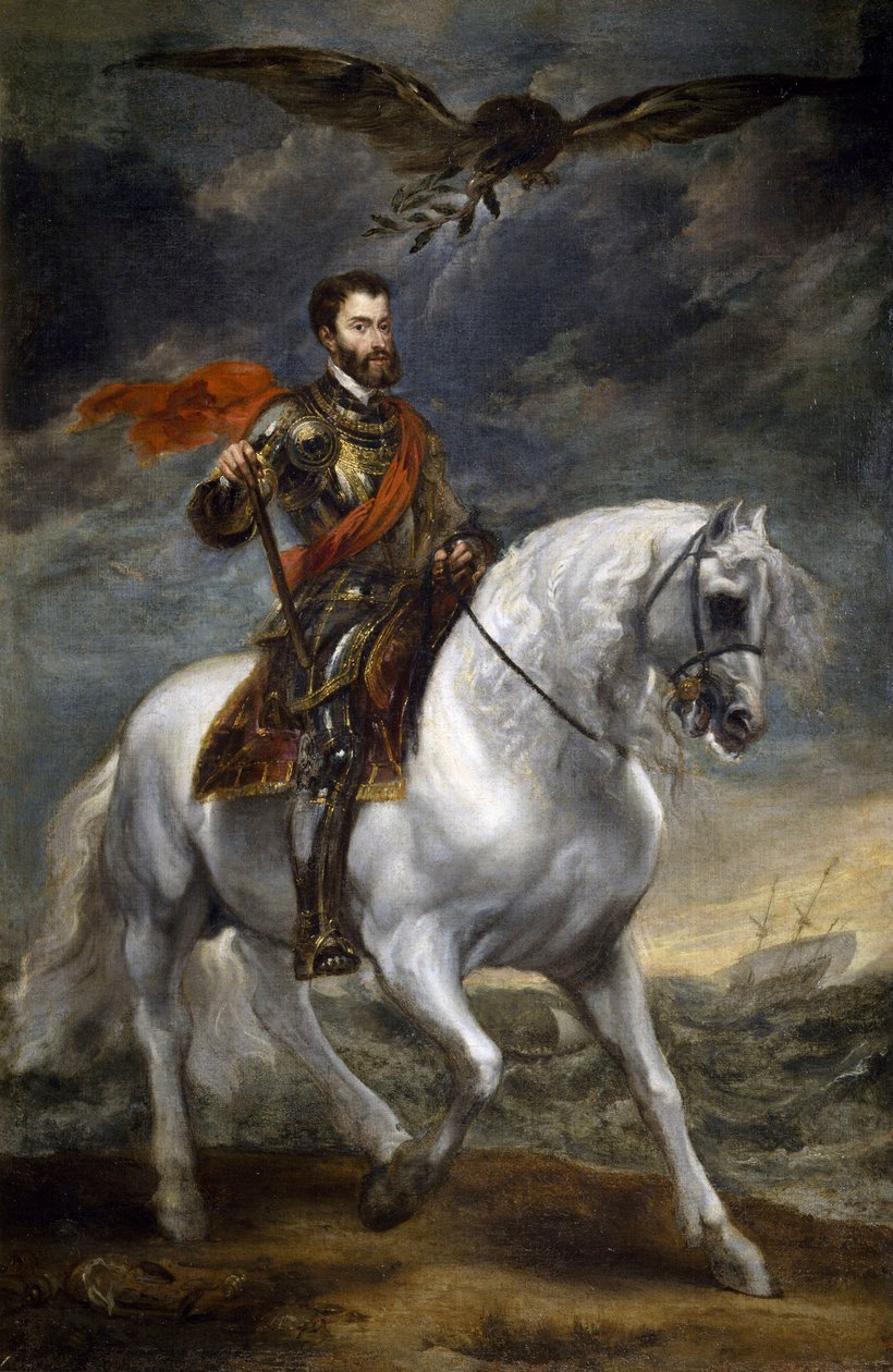 equestrian-portrait-of-charles-v-by-anthony-van-dyck