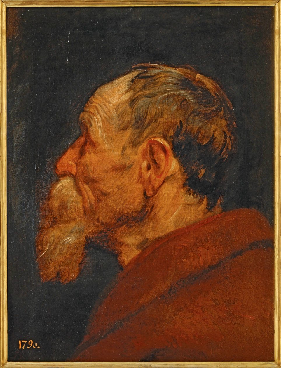 Head of an Old Man by Anthony van Dyck