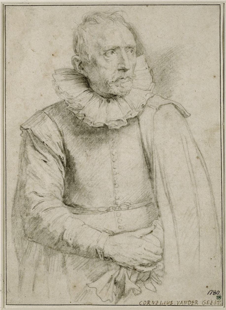 Portrait of Cornelis van der Geest by Anthony van Dyck