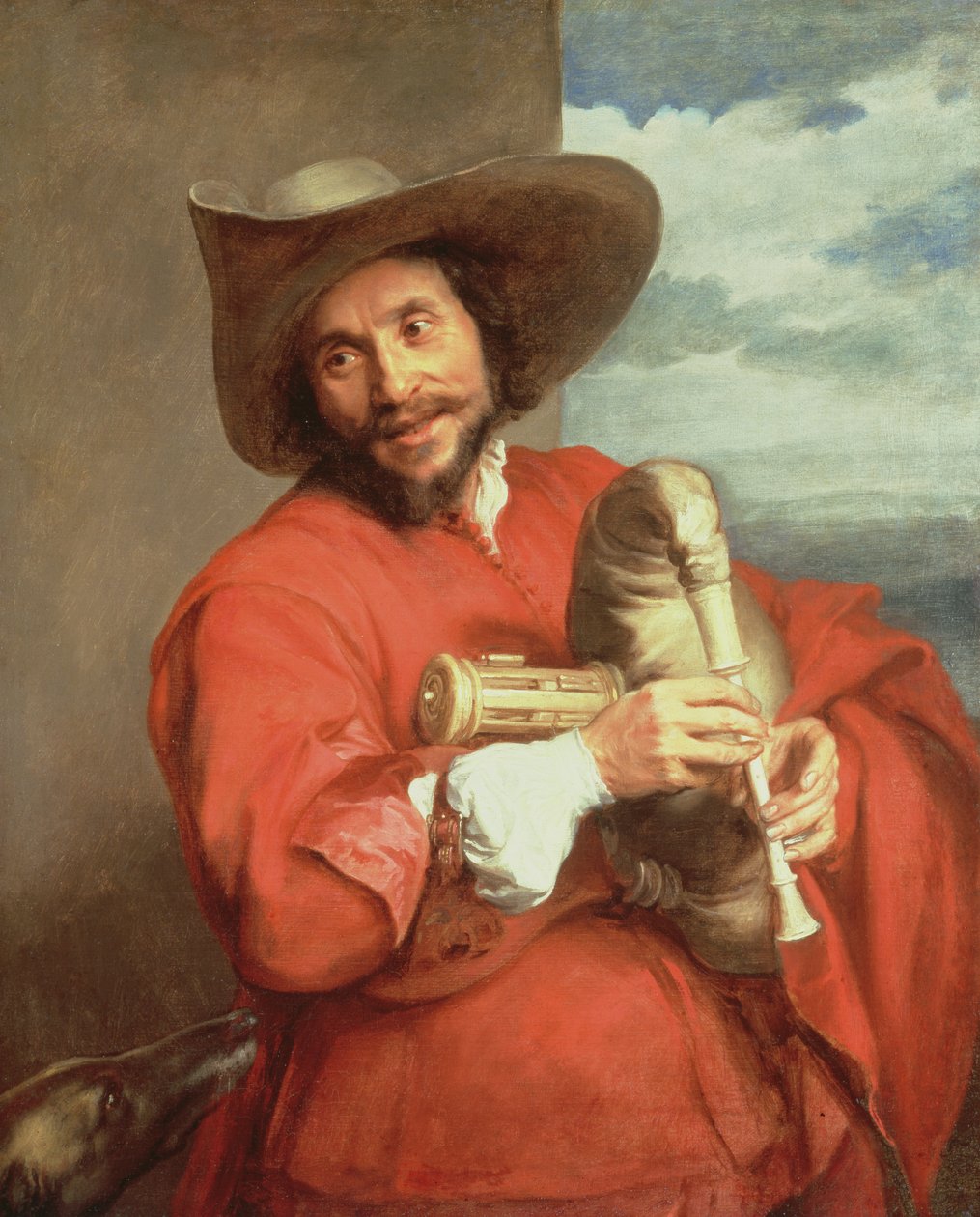 Portrait of Francois Langlois by Anthony van Dyck
