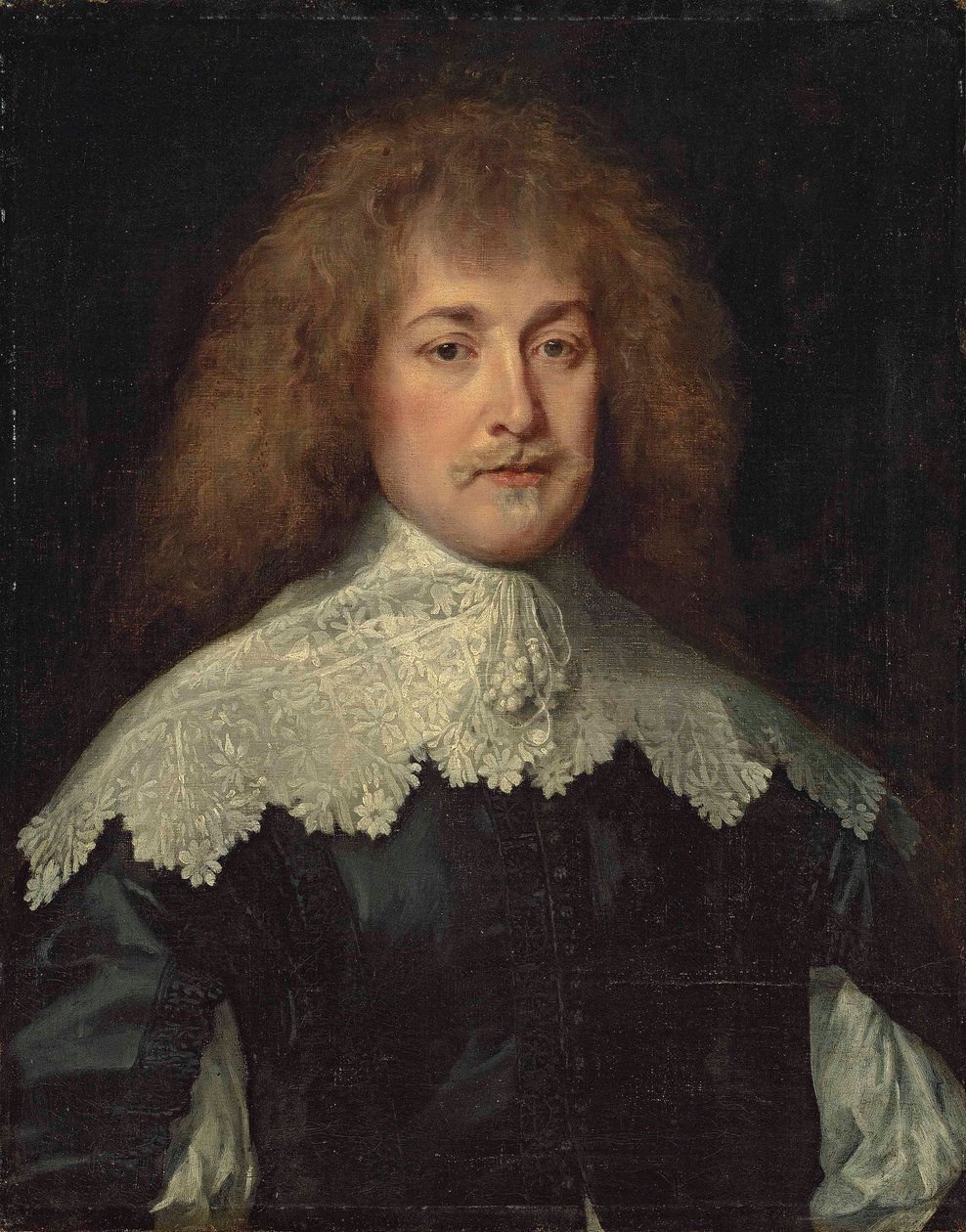 Portrait of Henry Jermyn, Lord Jermyn, Earl of St. Albans (1605-1684) by Anthony van Dyck