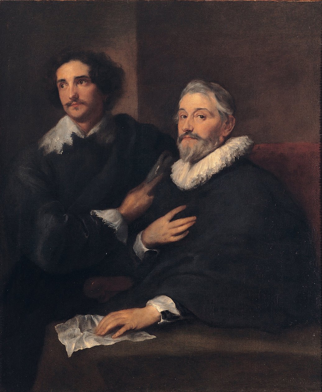 Portrait of the Brothers de Wael, c. 1620-1630 by Anthony van Dyck