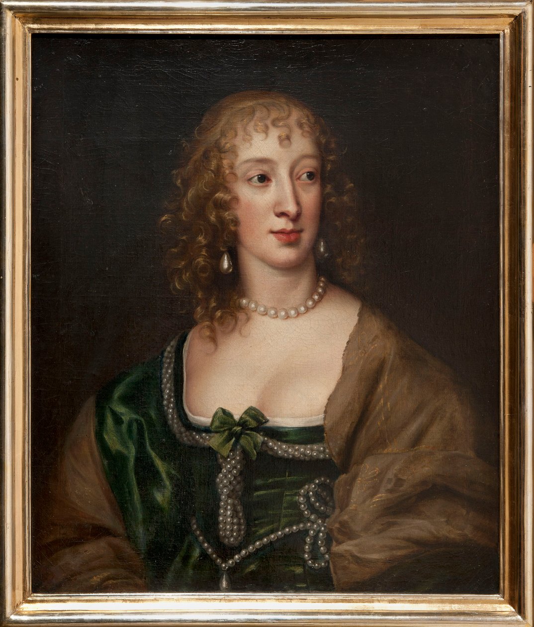 Portrait of Henrietta Maria, Queen of England (1609-1669) by Anthony van Dyck