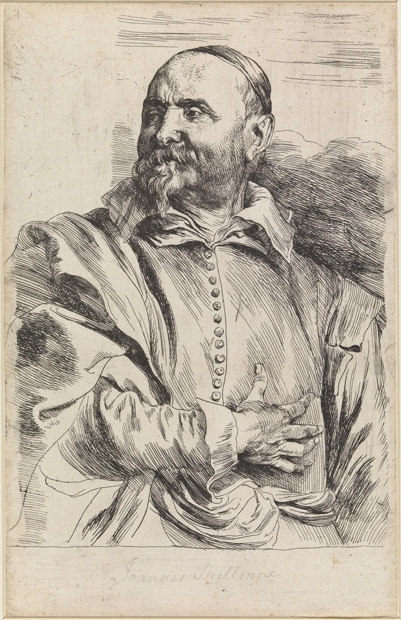 Portrait of Johannes Snellincx by Anthony van Dyck