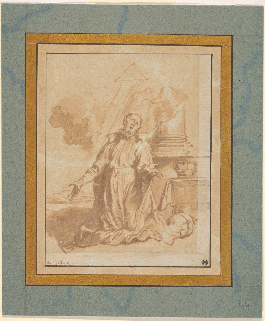 The Blessed Aloysius Gonzaga in Ecstasy by Anthony van Dyck