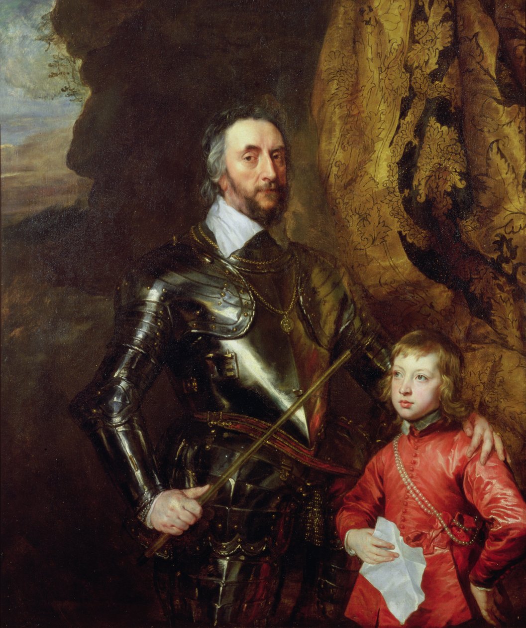 Thomas Howard, 2nd Earl of Arundel, with his Grandson Thomas, later 5th Duke of Norfolk, 1635-36 by Anthony van Dyck