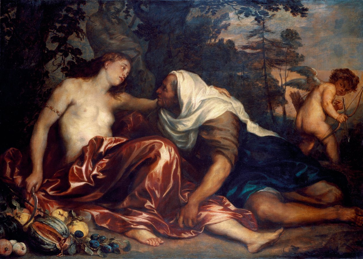 Vertumnus and Pomona (Jupiter and Ceres) by Anthony van Dyck