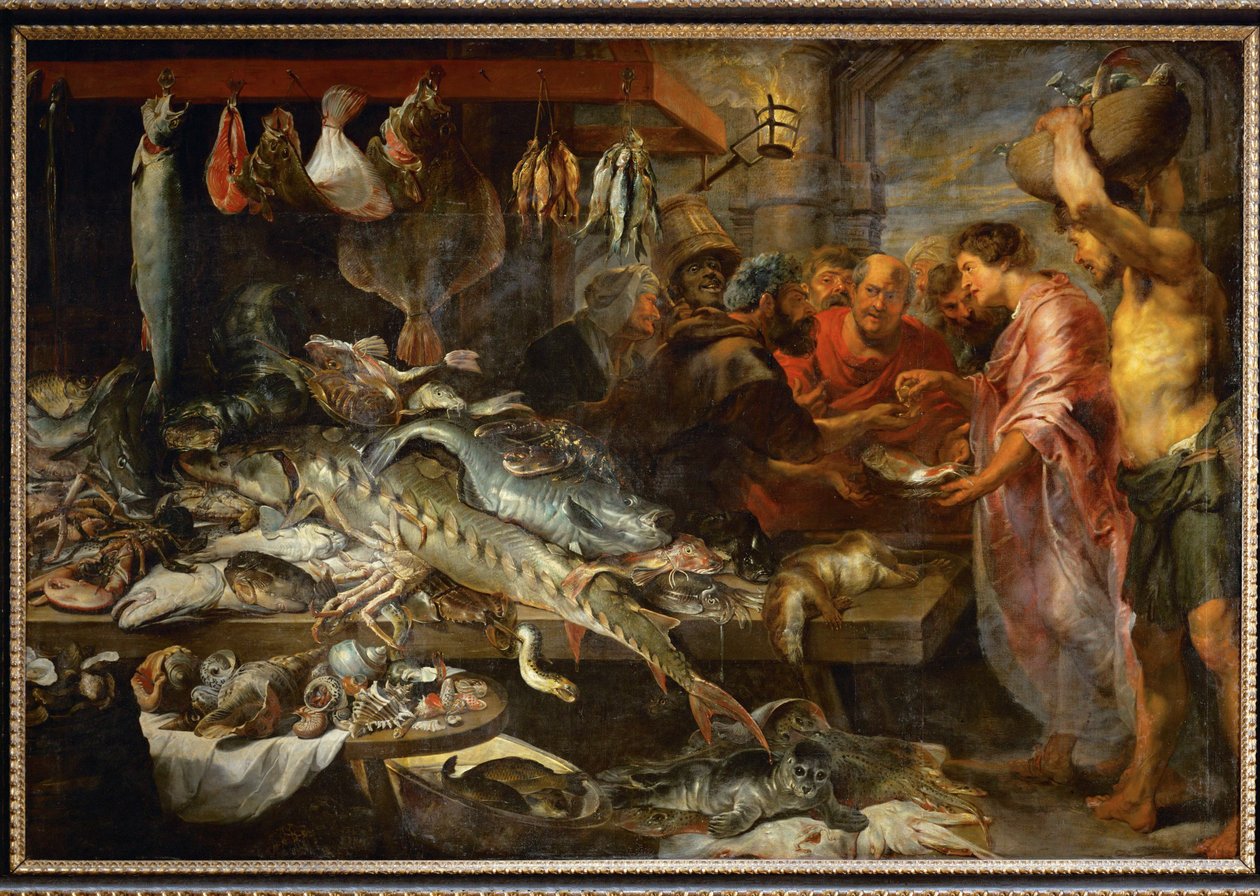 A Fish Market, c.1618 by Anthony van & Snyders Frans (1579-1657) Dyck
