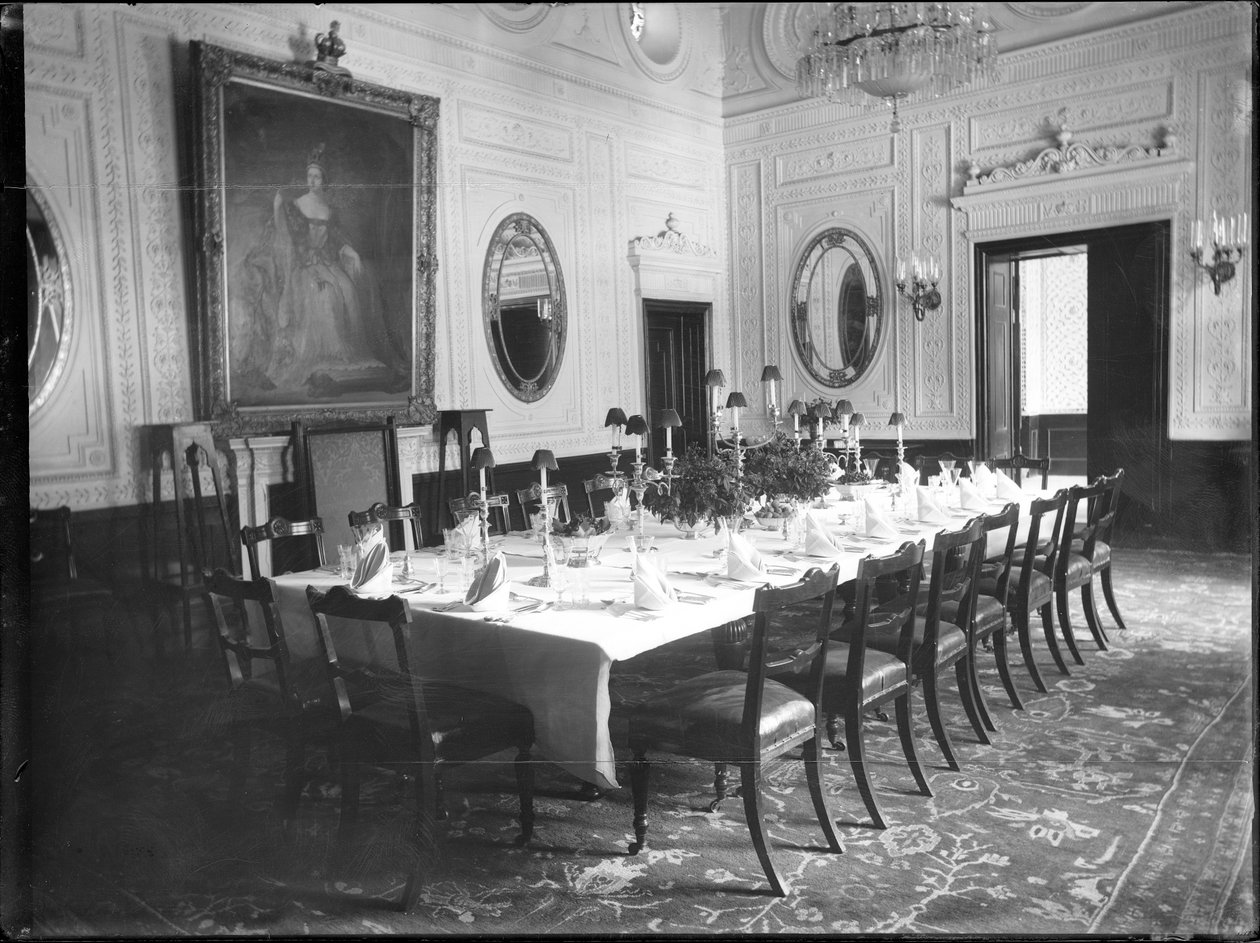 Interior of the British Embassy, Tehran, 1880-1930 by Antoin Sevruguin