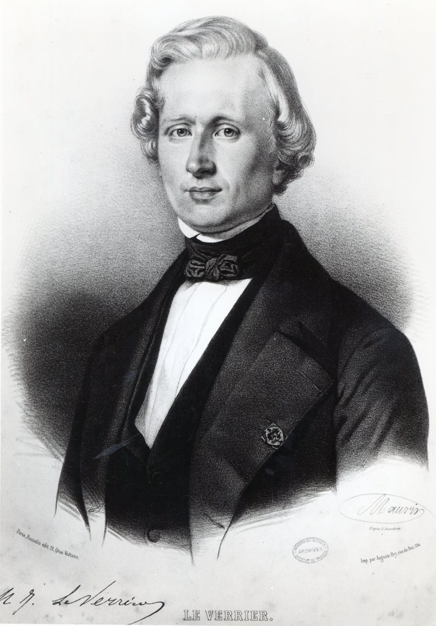 Urbain Le Verrier by Antoine Maurin