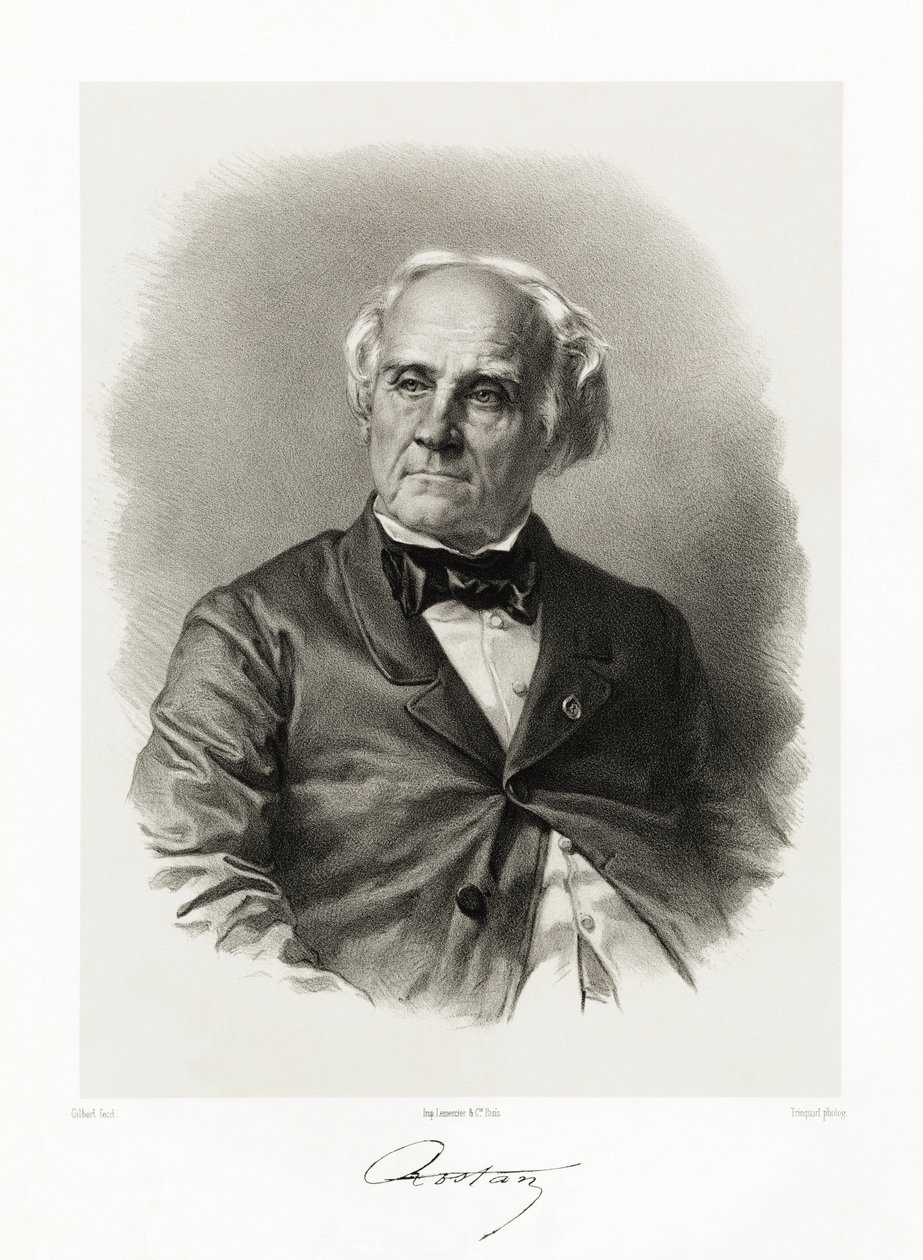 Léon Rostan by Antoine Rene Trinquart