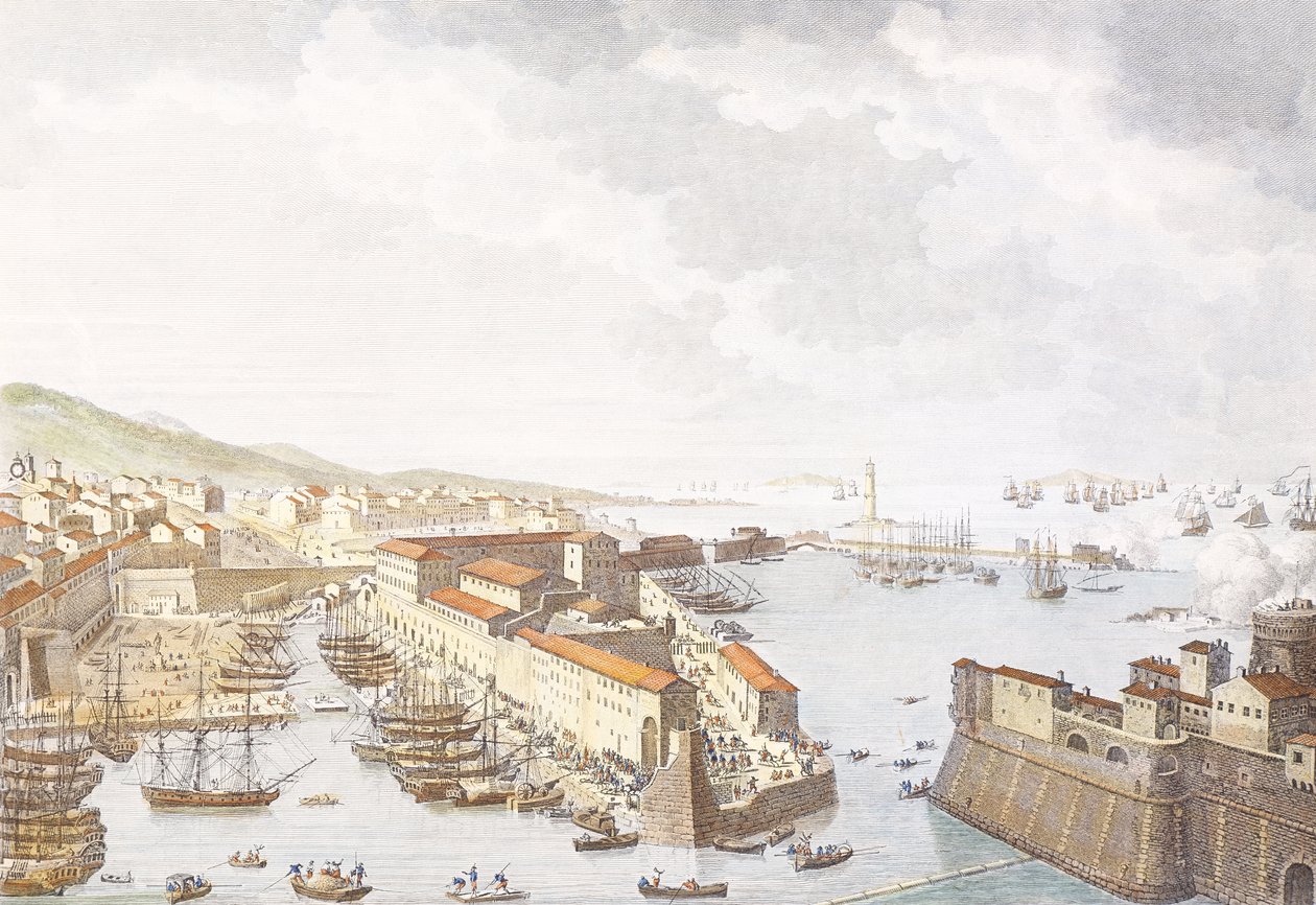 Entry of French into Livorno, June 1796, French Revolutionary Wars by Antoine Charles Horace Vernet