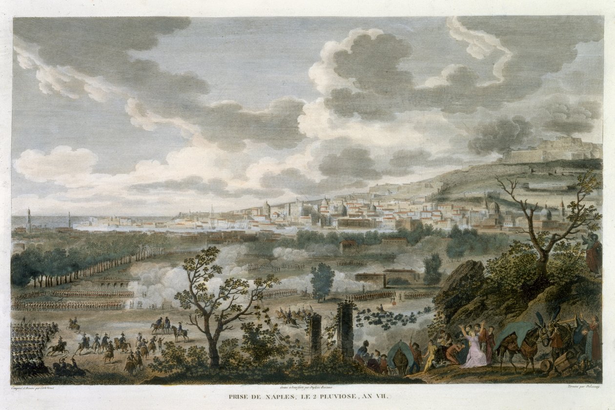 The Capture of Naples, 2 Pluviose, Year 7 (23 January 1799) by Antoine Charles Horace Vernet