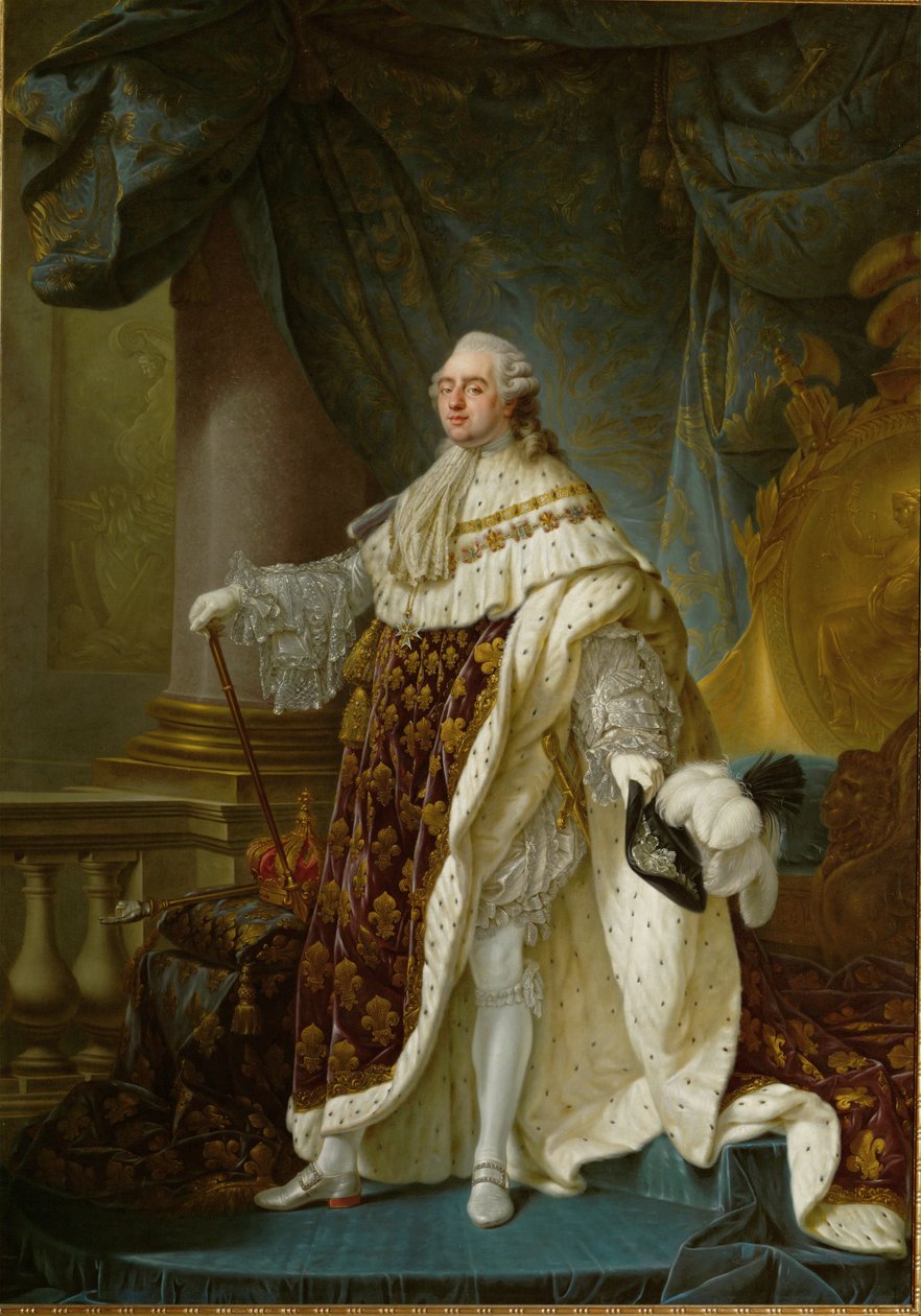Louis XVI, King of France, Born by Antoine Francois Callet